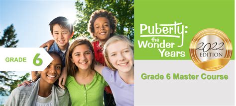 Puberty The Wonder Years Grade 6 Master Course Online Training