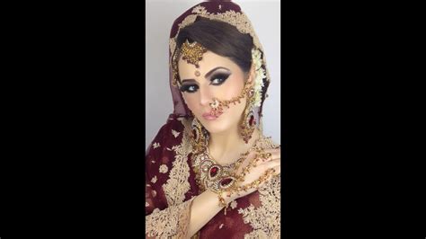 Asian Walima Bridal Makeup Tutorial Traditional Youtube