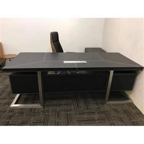 Black Wooden Modular Office Table At Rs Piece In Delhi Id