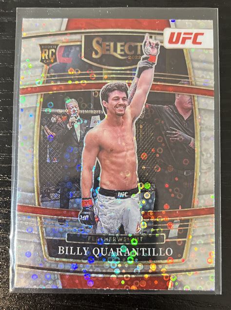 Panini Select Ufc H Silver Disco Rc Prizm Billy Quarantillo Ebay