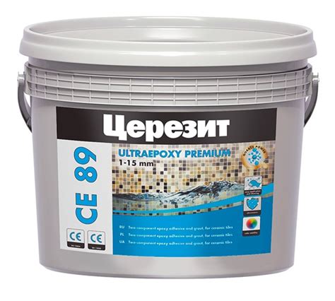 Эпоксидная затирка для швов Церезит СЕ 89 Ultraepoxy premium ...