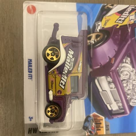 2025 HOT WHEELS Let S Race Mailed It 57 250 HW Metro 3 5 Treasure