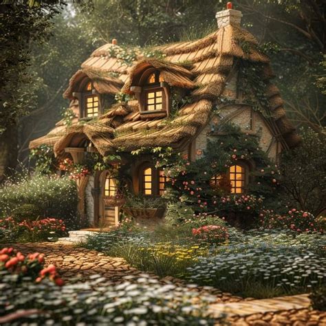 Pin By Raven Lancaster On Fairy Cottage In 2024 Fantasy Cottage