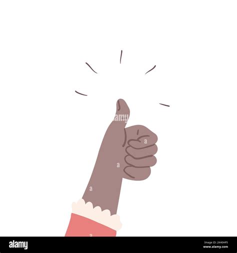 Hand With Thumbs Up Good Feedback Vector Like Or Positive Comment