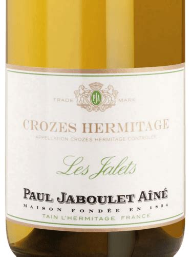 Paul Jaboulet A N Crozes Hermitage Les Jalets Blanc Vivino Us