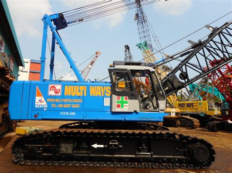 HITACHI SUMITOMO CRAWLER CRANE SCX700 CCCR 308 Multi Ways Equipment