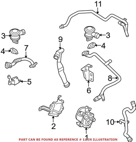 Secondary Air Pump Check Valve Hose Genuine Saab