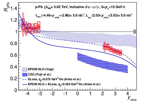 The Y Dependence Of Nuclear Modification Factor For Inclusive J