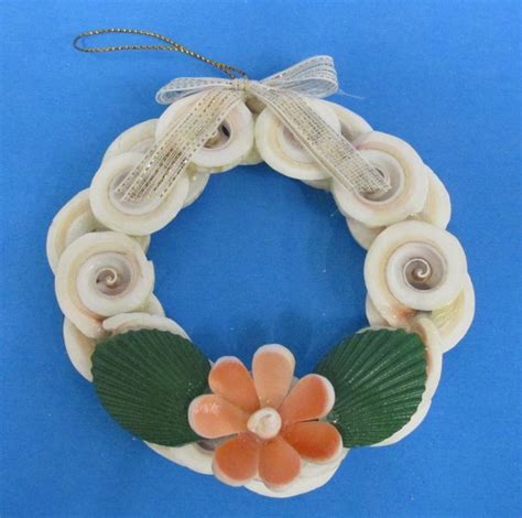 Atlantic Coral Enterprise Inc Handcraft Wreaths Seashell Wreath