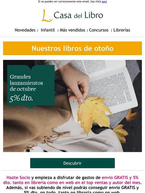 Casa Del Libro Es Lector Los Libros Del Mes De Octubre Milled