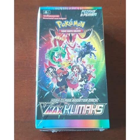 Jual Booster Pack Pokemon TCG S8b Vmax Klimaks Shopee Indonesia