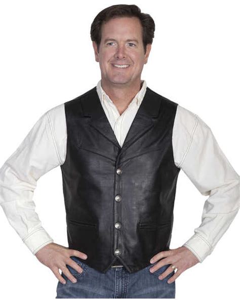 Mens Leather Vests Sheplers