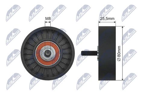 Tensioner Pulley V Belt Rnk Me Nty A A