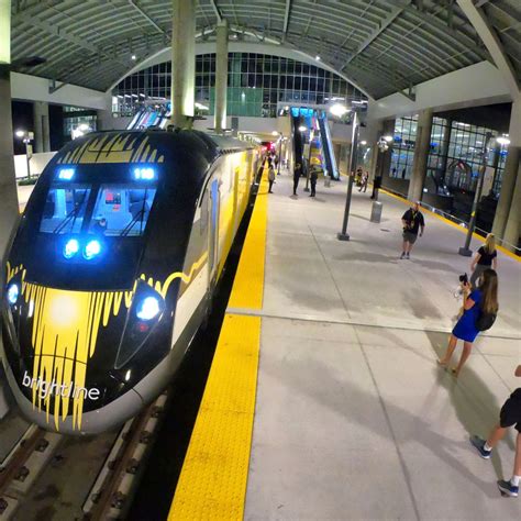 Orlando Florida High Speed Trains Brightline Celebrates Completion Of