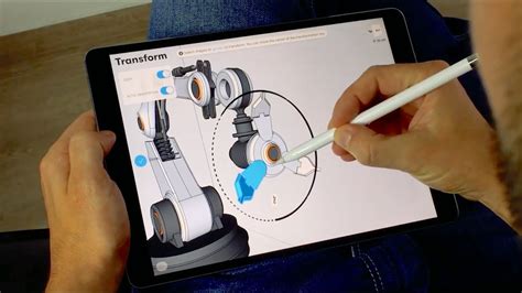 D Modeling A Robot Arm On Ipad With Shapr D Youtube