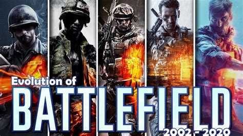 Evolution Of Battlefield Game Franchise 2002 2020 YouTube