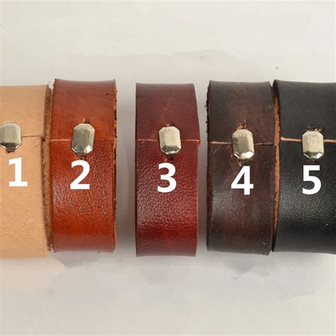 Leather Belt Accessories/DIY Leather Belt Parts/5 Colors Option Remark ...