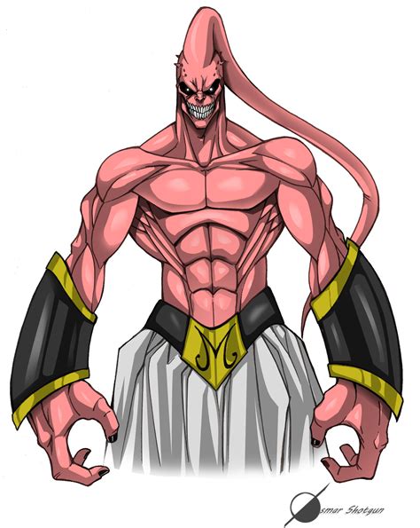 Majin Buu By Osmar Shotgun On Deviantart