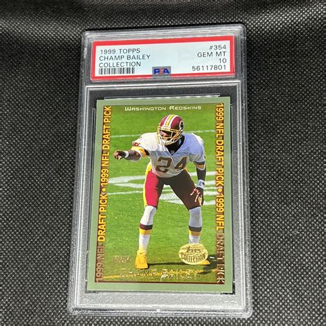 Champ Bailey Topps Base Price Guide Sports Card Investor