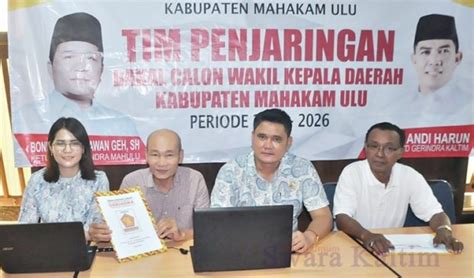 DPC Gerindra Mahulu Buka Penjaringan Bacawabup Secara Gratis