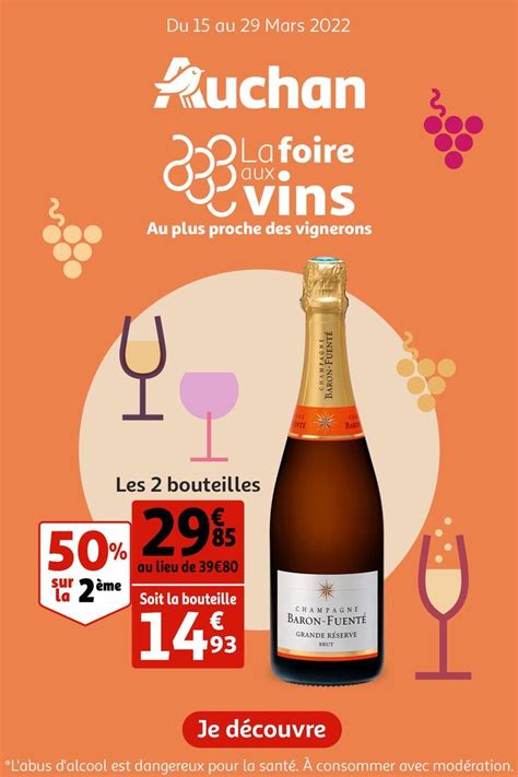 Au Plus Proche Des Vignerons Avec Auchan Foire Aux Vins Conseils