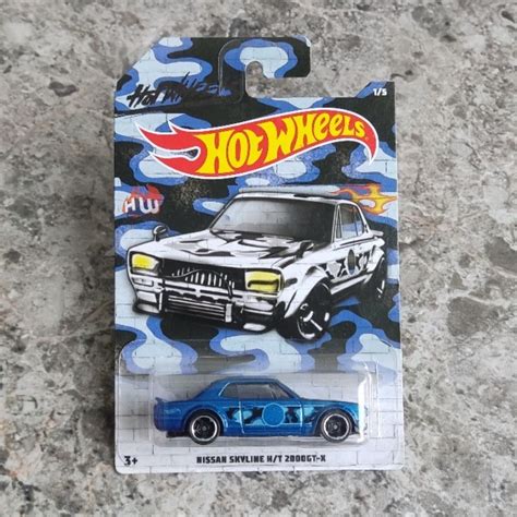 Hot Wheels Urban Camouflage SERIES Nissan Skyline H T 2000 GT X Blue HW SERIES Shopee