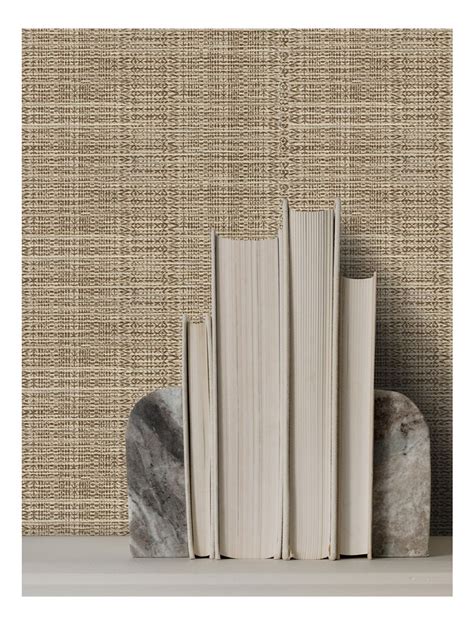 Anatolia Command II Wallcovering | Beige, Grey, Green, White