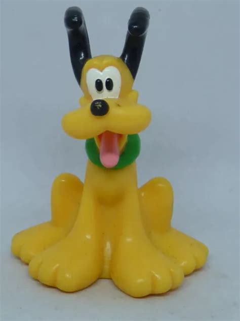 Figurine Ancienne Pvc Disney Les Amis De Mickey Pluto Le Chien De