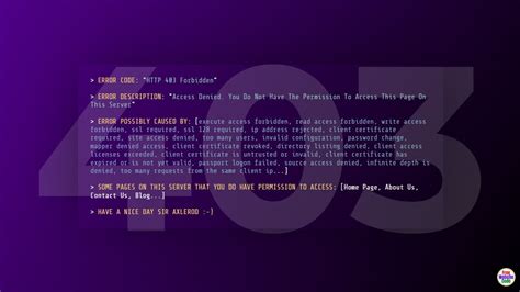 Make 403 Forbidden Error Page Website Design With HTML CSS Tutorial