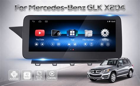 Podofo Android 11 Autoradio für Mercedes Benz GLK X204 NGT4 0 2009 2012