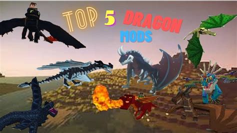 Top Dragon Mods Minecraft Youtube