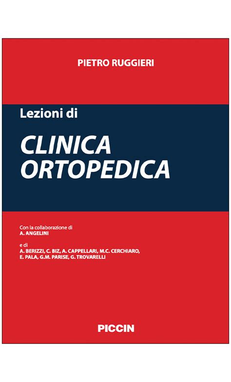 Lezioni Di Clinica Ortopedica