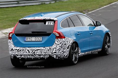 Polestar Tuned Volvo V60 Station Wagon Spied