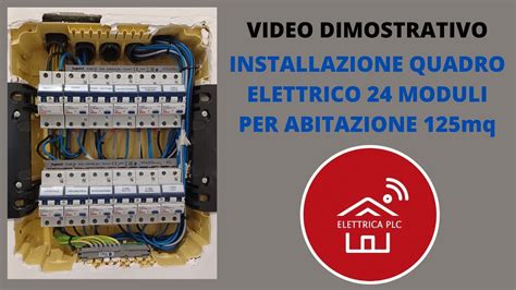 Installazione Quadro Centralino Elettrico A Moduli Per