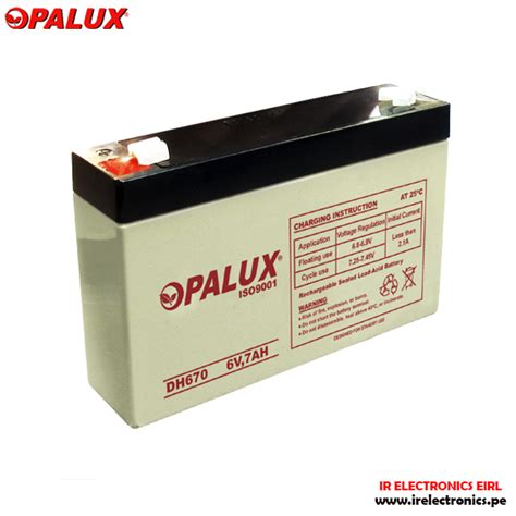 Bateria Seca V Ah Opalux Dh Ir Electronics