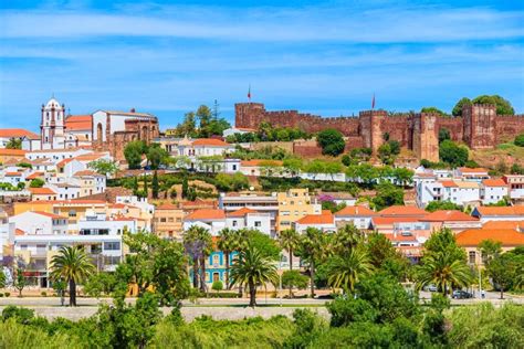 La ville fortifiée de Silves Algarve Portugal