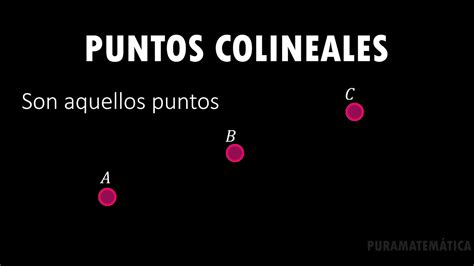 Puntos Colineales Youtube