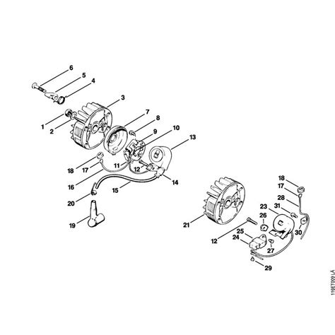 Stihl Chainsaw Av Parts Diagram Ignition