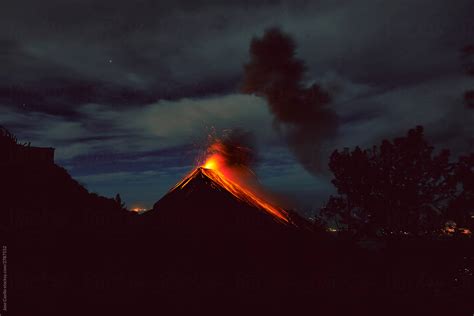 "Volcano Fuego" by Stocksy Contributor "Jose Coello" - Stocksy