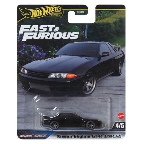 Jual Hot Wheels Premium Fast Furious Nissan Skyline GTR R32 Hitam Kab Sleman H M Toys