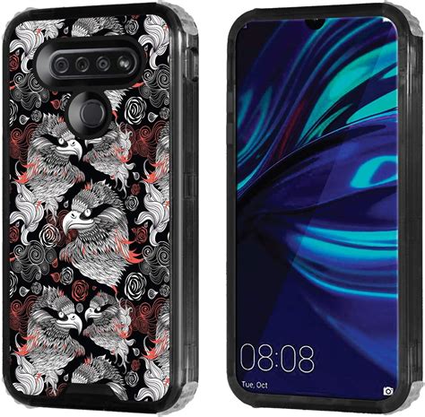 CASECREATOR TM EX HD Hybrid Case Is Compatible With LG K51 LM