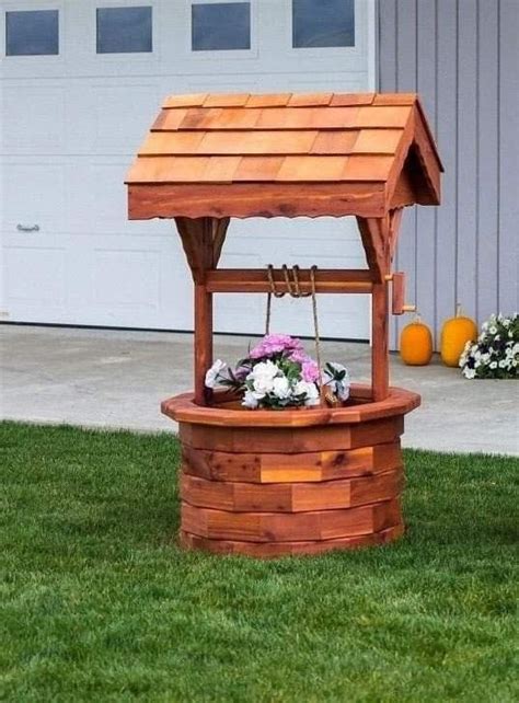 Pin By R Maria Gallego Diaz On CASAS Wishing Well Wooden Outdoor