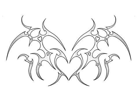 An Image Of Two Birds In The Shape Of Hearts