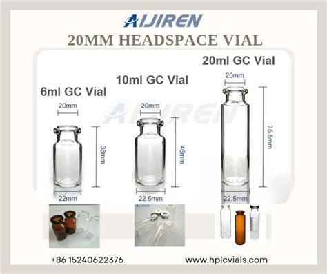 Ml Mm Headspace Vial Gc Vial Aijiren Vials For Hplc Gc