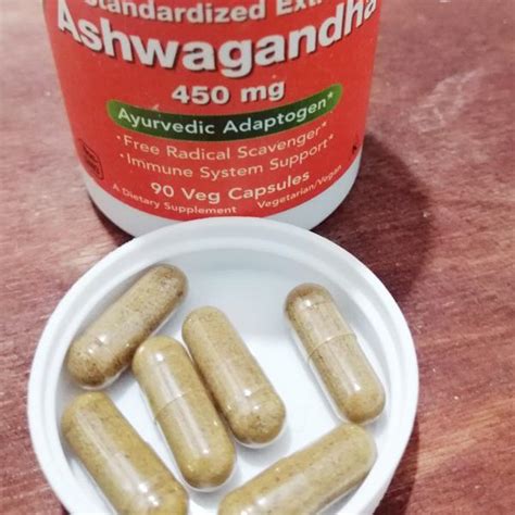 Ashwagandha 450 mg chiết xuất tiêu chuẩn hóa hộp 90 viên của Now Foods