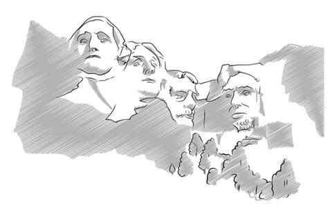 Mount Rushmore Stock Vectors Royalty Free Mount Rushmore Illustrations