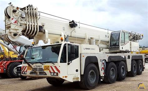 Terex Demag Ac Ton All Terrain Crane For Sale Hoists Material