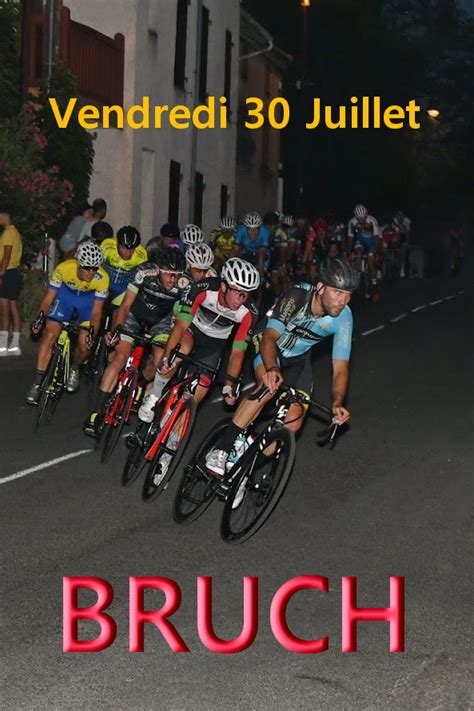 Sud Gironde CYCLISME Peu dengagés pour la nocturne de Bruch