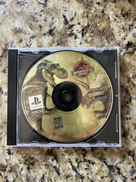 Warpath Jurassic Park Sony Playstation Ps Ps Black Label Disc Only