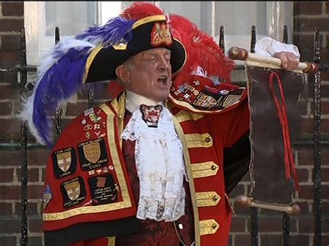 Hear ye, hear ye: The official London town crier isn't really all that official